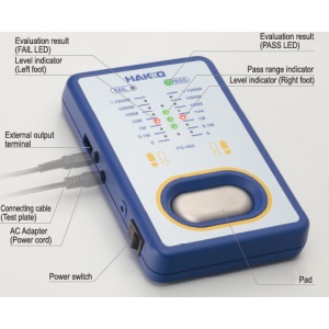 Hakko - FG-460 Anti-statik Ayakkabılar için Test Cihazı